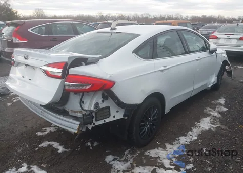 2019 Ford Fusion S из США, поврежденный, VIN 3FA6P0G77KR151600